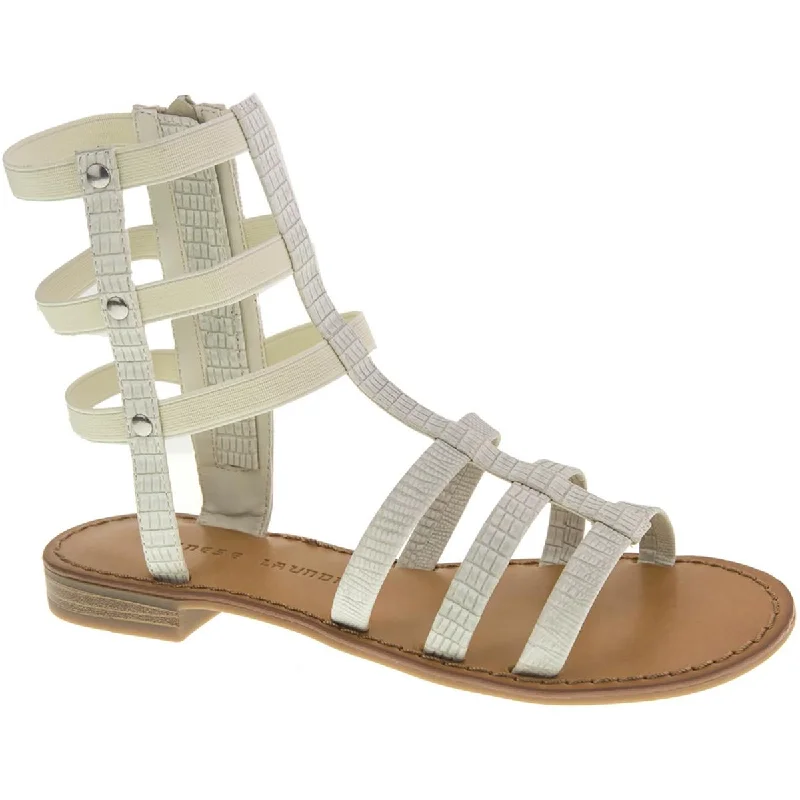 Chinese Laundry Womens gemma Faux Leather Gladiator Sandals