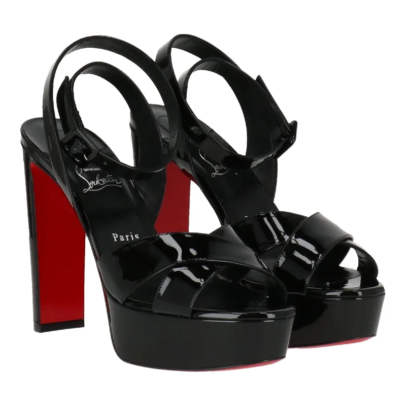 Christian Louboutin Womens Black Sandal