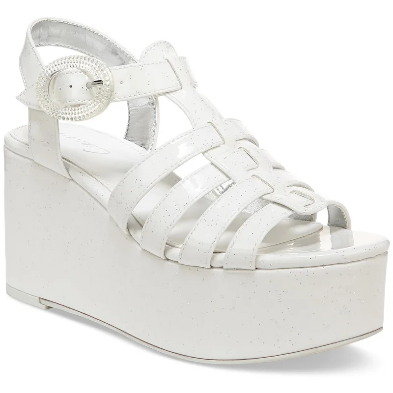 Premium Style Offers Circus by Sam Edelman Womens Golda Patent Gladiator Platform Sandals