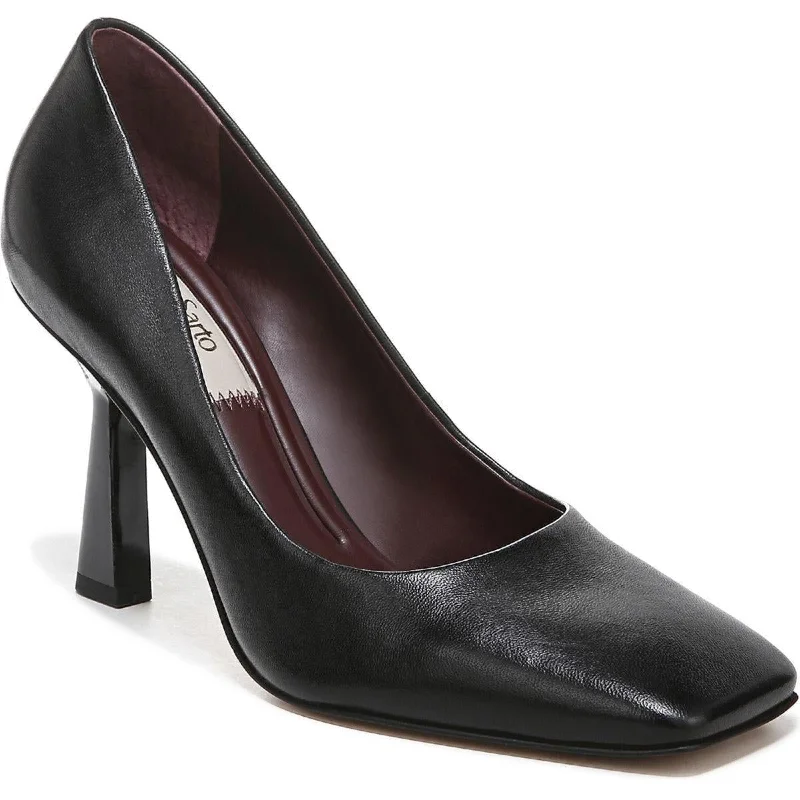 Franco Sarto Womens Finley Padded Insole Square Toe Pumps