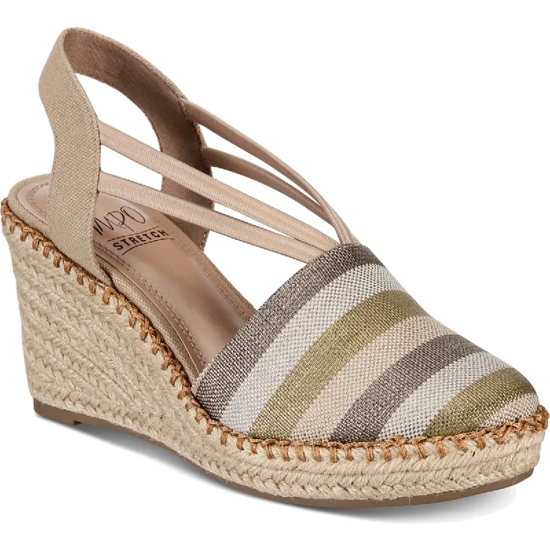 Impo Womens Taedra Casual Ankle Strap Espadrille Heels