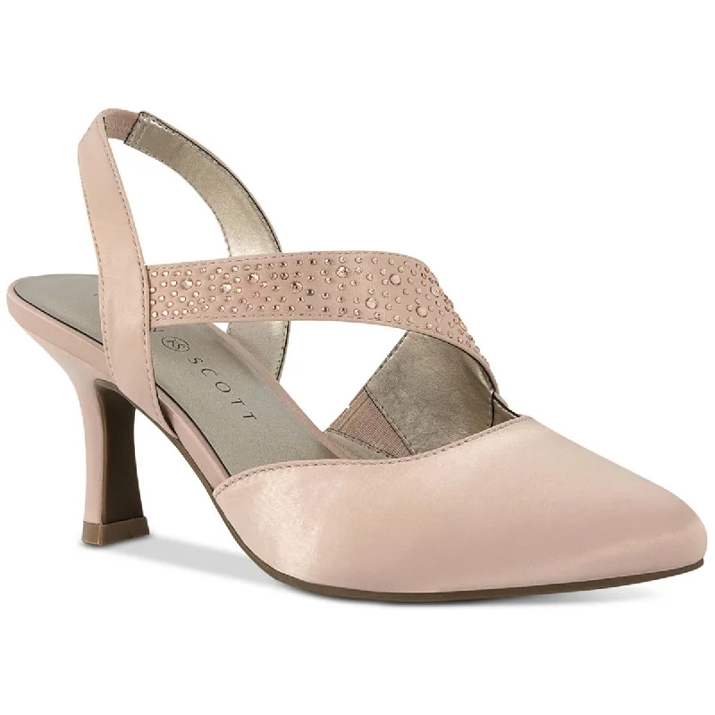 Karen Scott Womens Galindee Embellished Pumps