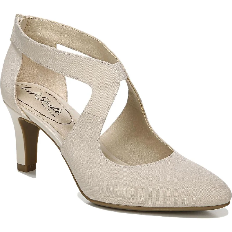 LifeStride Womens Giovanna 2 Comfort Insole Cut-Out Pumps