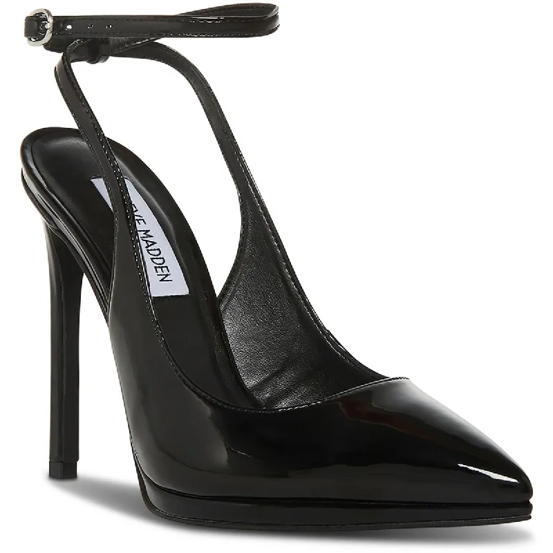 Steve Madden Womens Zayla Patent Stiletto Pumps