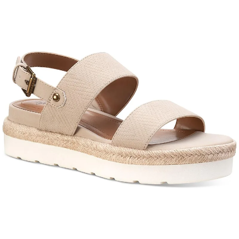 Style & Co. Womens Ferannie Faux Leather Espadrilles