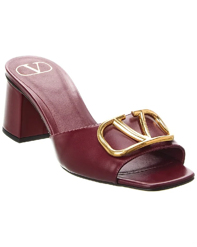 Valentino VLogo 60 Leather Sandal