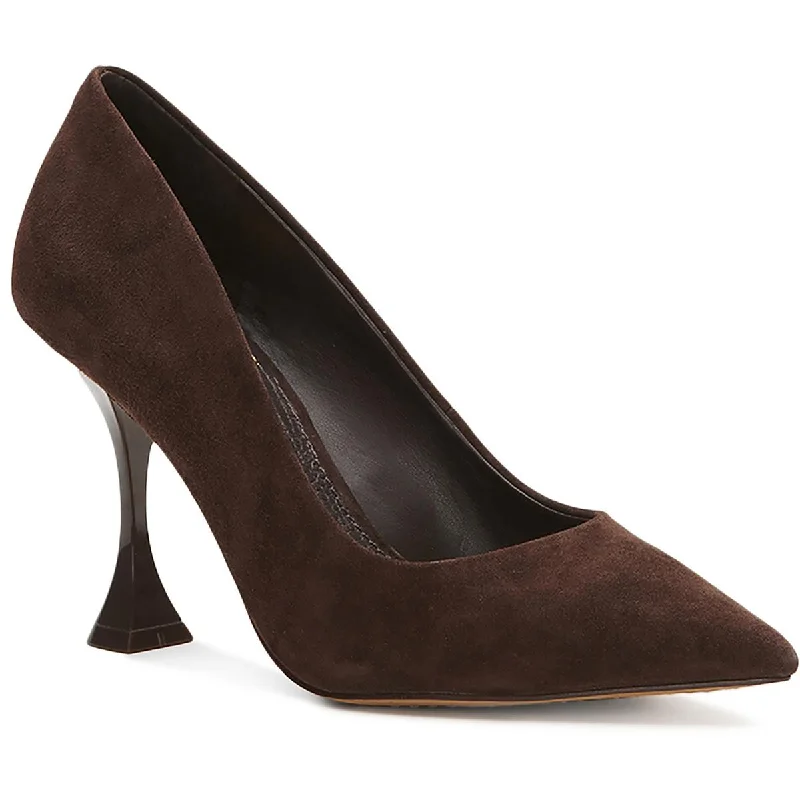 Vince Camuto Womens Kamerna Suede Slip On Pumps