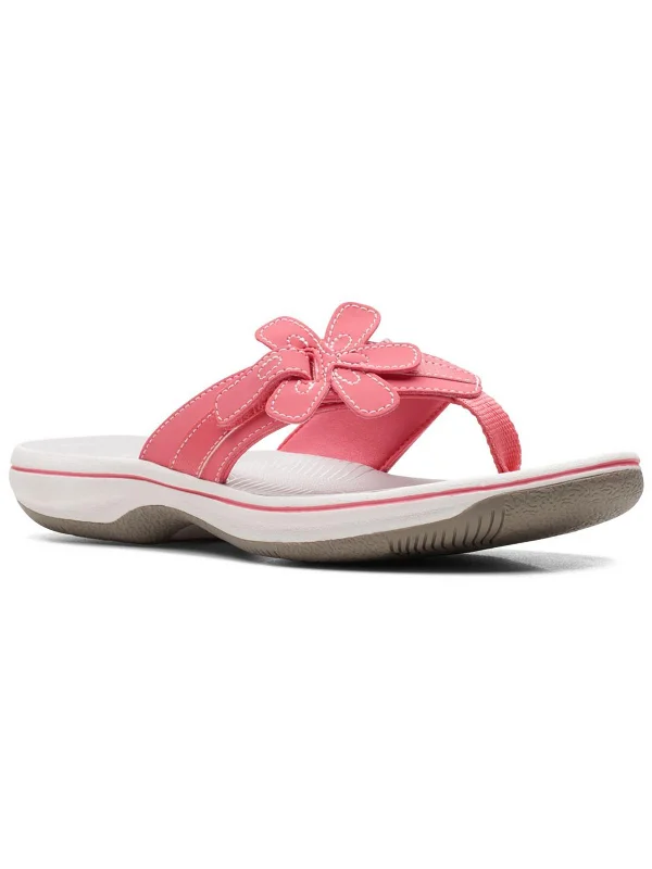 Womens Slip-On Slide Flip-Flops