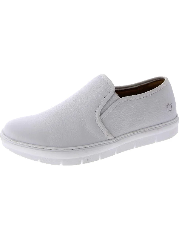 Adela Womens Cushioned Footbed Slip Resistant Slip-On Sneakers