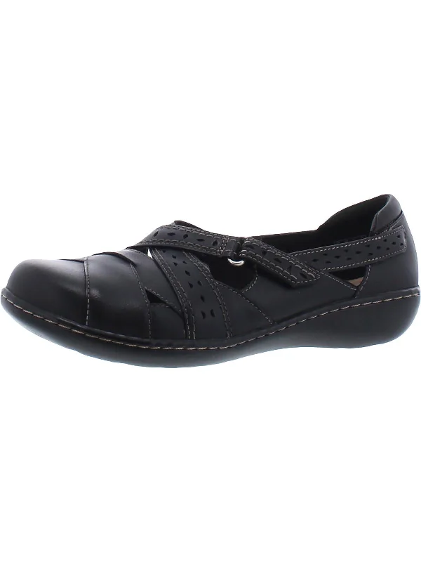 Ashland Spin Q Womens Leather Comfort Insole Flats