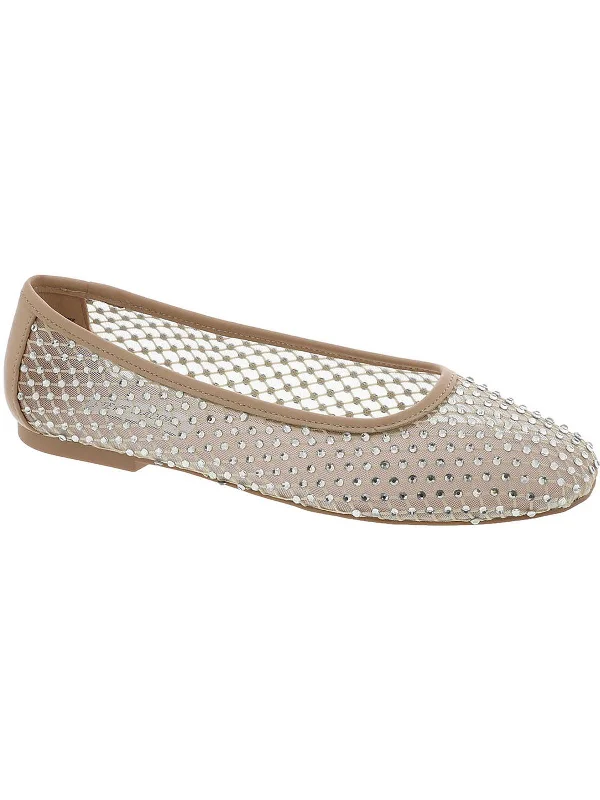 AUDEN Womens Mesh Slip on Ballet Flats