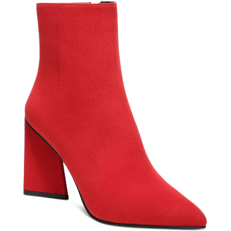 Bar III Womens Asya  Zipper Booties