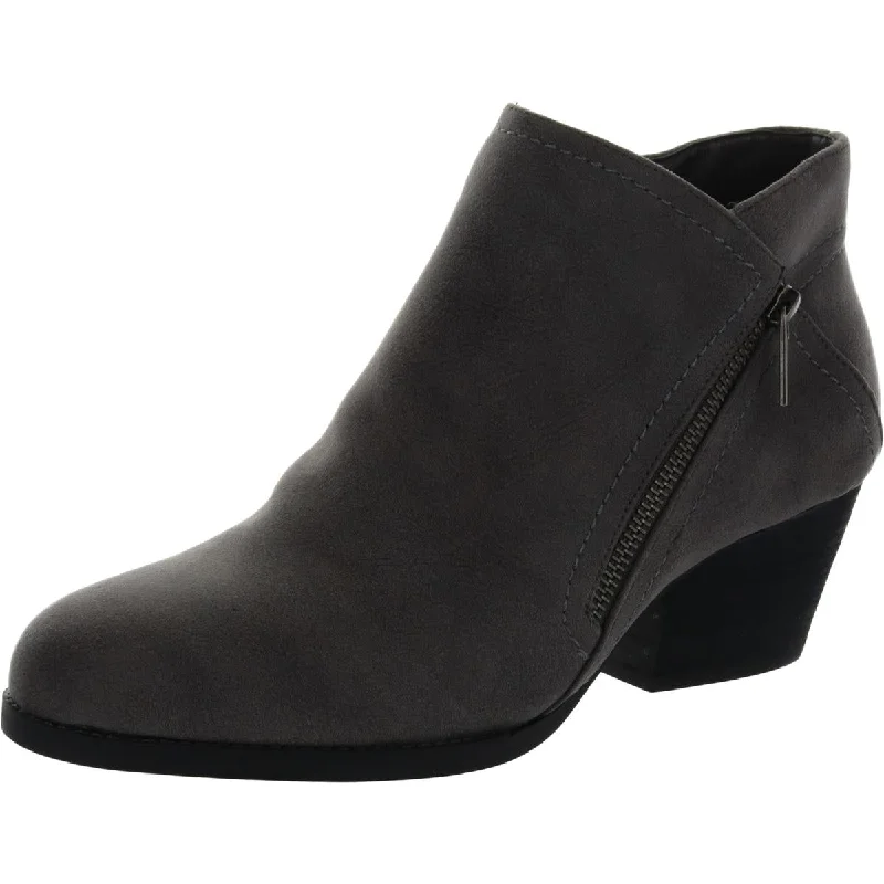 Bella Vita Womens Bobbi Faux Suede Ankle Booties