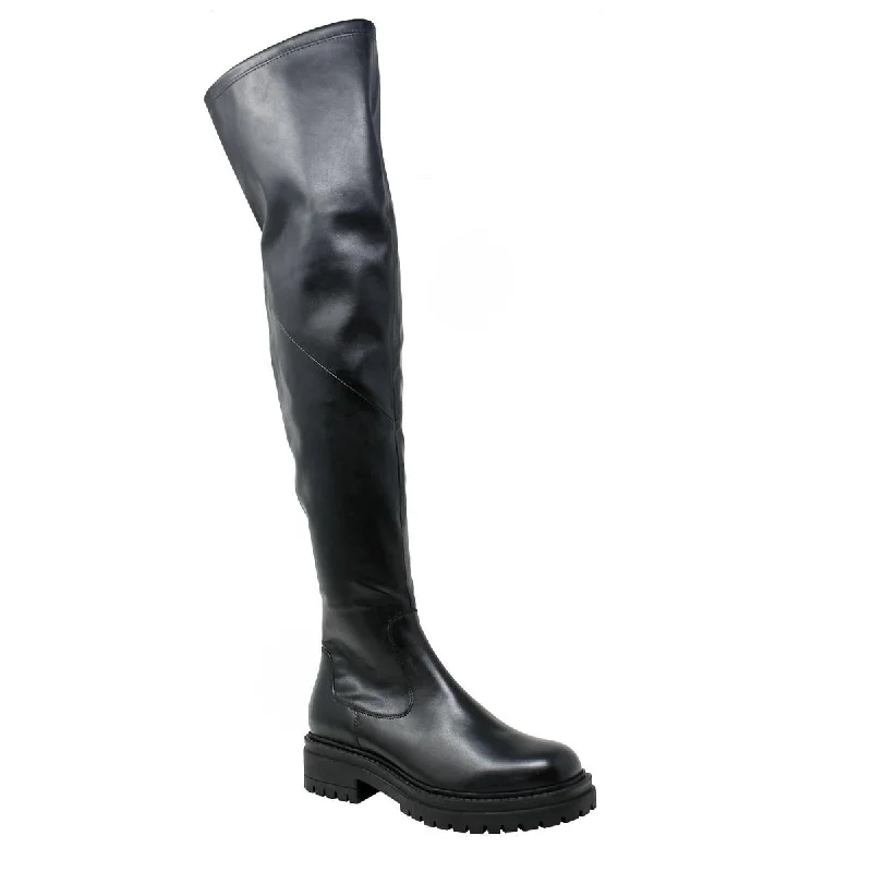 Charles by Charles David Women's Erratic Faux Leather Over the Knee Boot