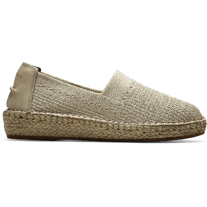 Cloudfeel Womens Knit Metallic Espadrilles