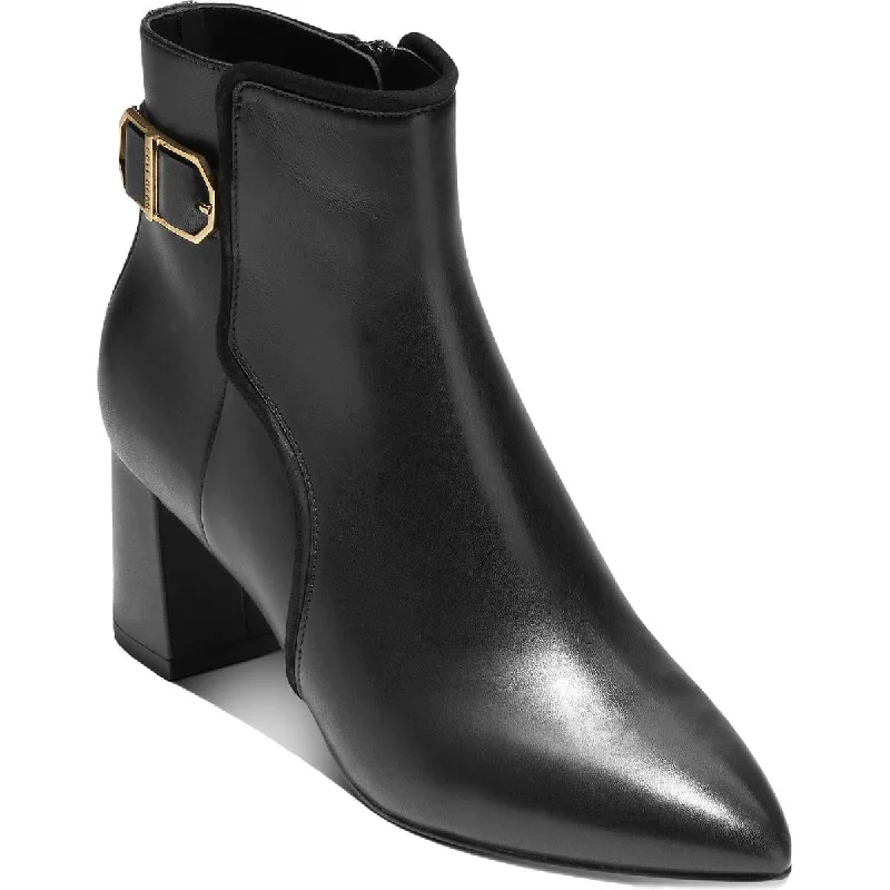 Cole Haan Womens Ettie Pointed Toe Casual Ankle Boots