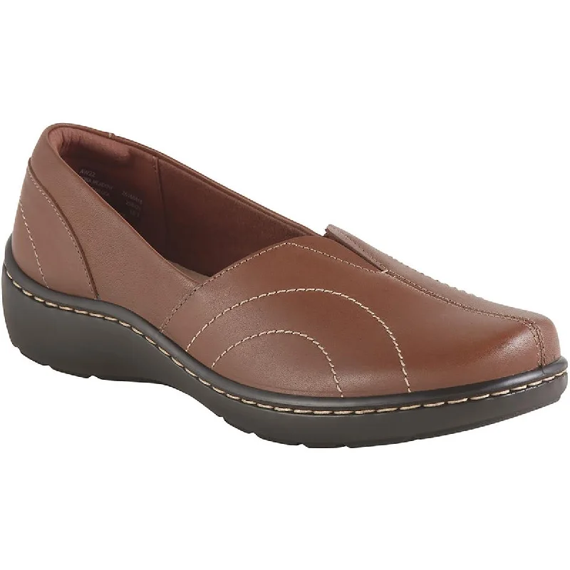 Cora Meadow  Womens Leather Arch Support Flats Shoes