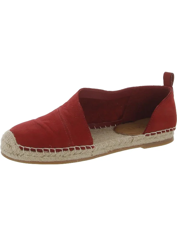 Dela Womens Nubuck Espadrille D'Orsay