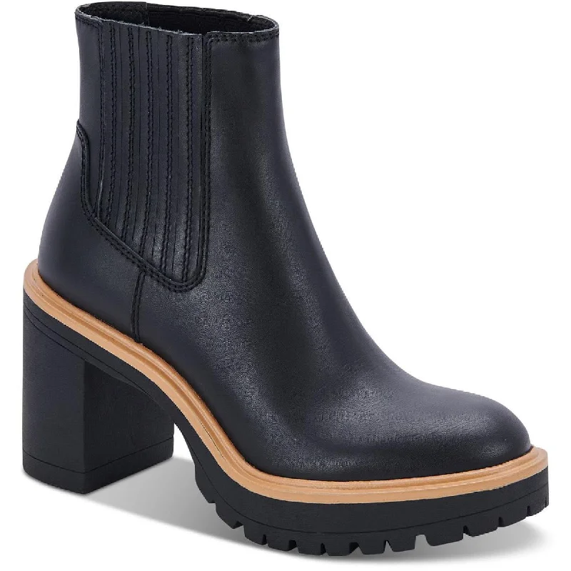 Dolce Vita Womens Caster Waterproof Chelsea Boots