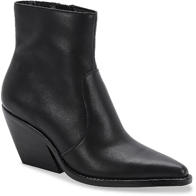 Dolce Vita Womens Volli Pointed Toe Ankle Boots