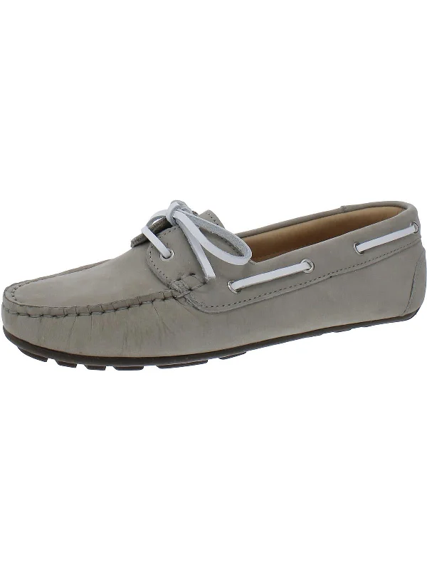 DYTONA Womens Leather Slip-On Moccasins