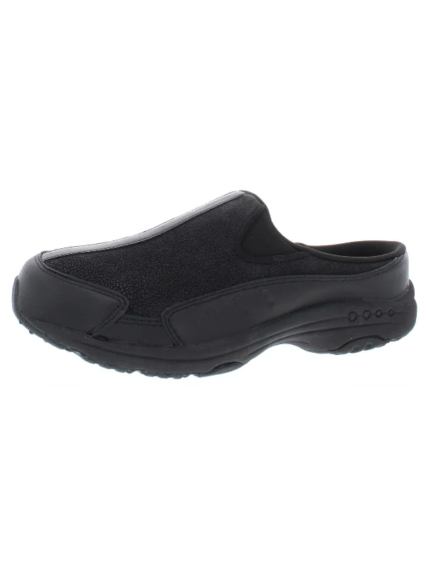 Estravel Time Womens Slip On Open Back Clogs