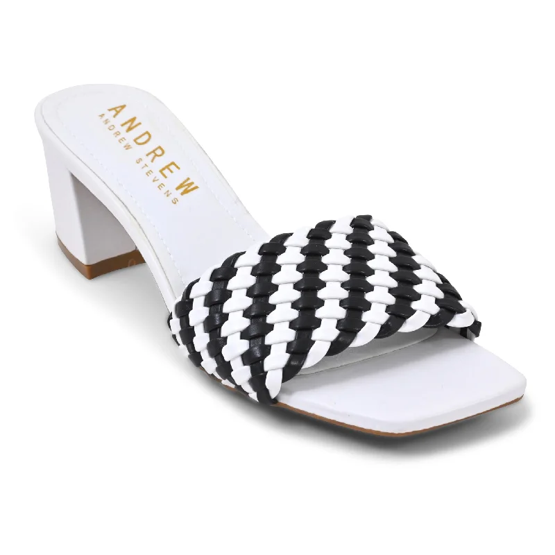 Cozy Comfort Style Sale Eve White/Black
