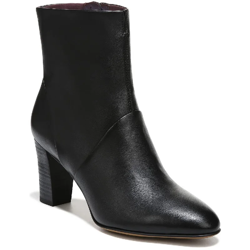 Franco Sarto Womens Pia Zipper Ankle Boots