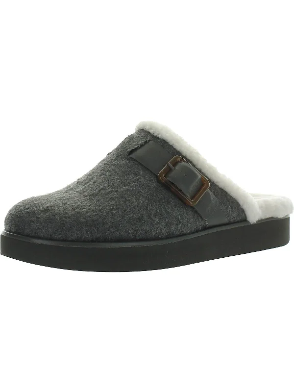 Griff 3 Womens Suede Slip On Clogs