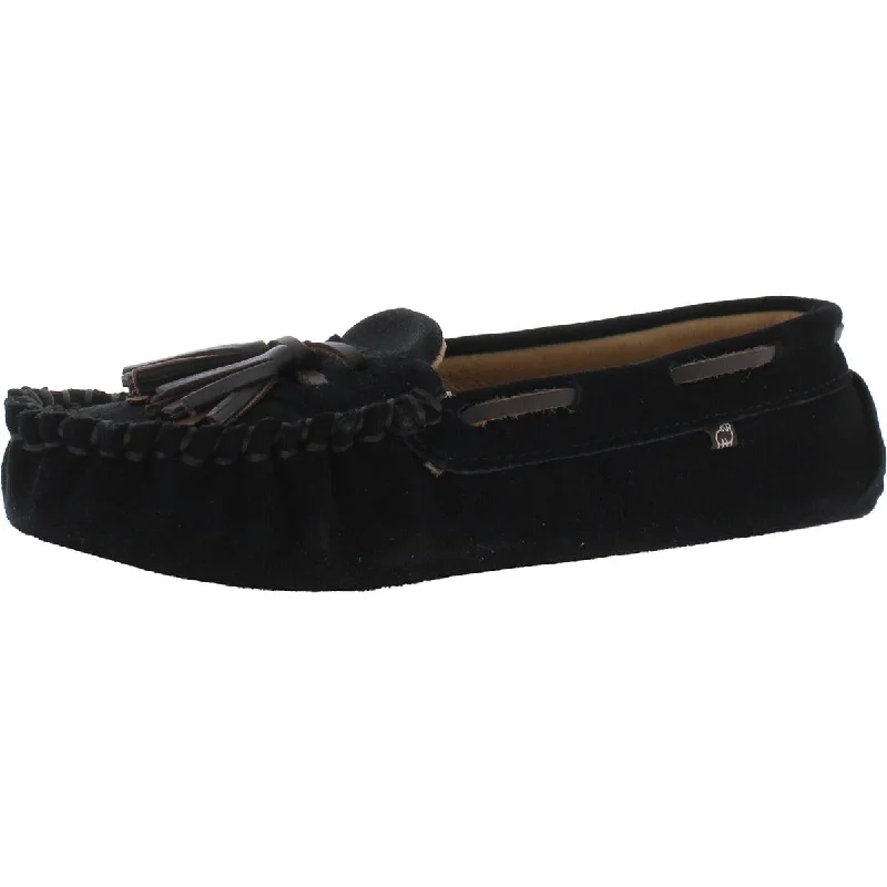 Leah Womens Slip-on Tassel Moccasins