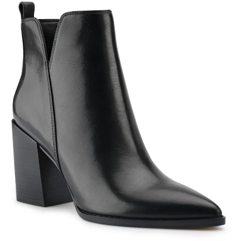 Nine West Womens Birds  Zipper Ankle Boots