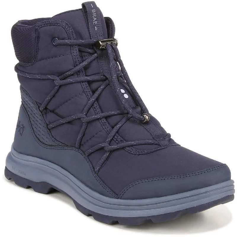 Ryka Womens Brae Cold Weather Lace Up Ankle Boots