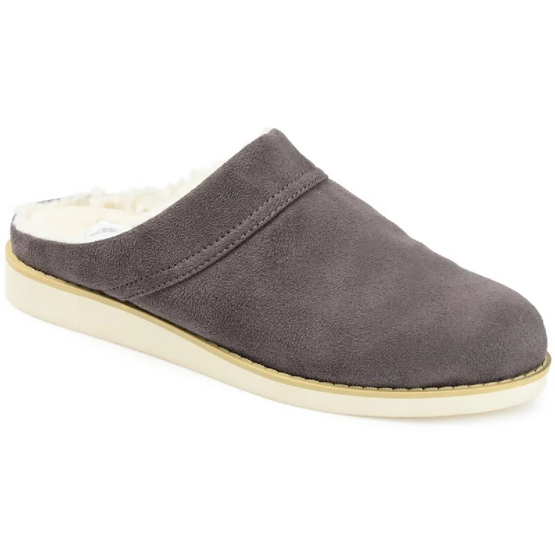 Sabine Womens Faux Suede Slip On Slip On Shoes