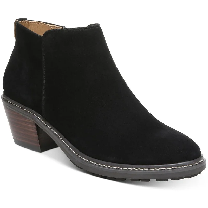 Sam Edelman Womens Pryce Zipper Waterproof Ankle Boots