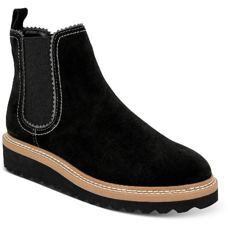 Splendid Womens Elora  Laceless Ankle Chelsea Boots