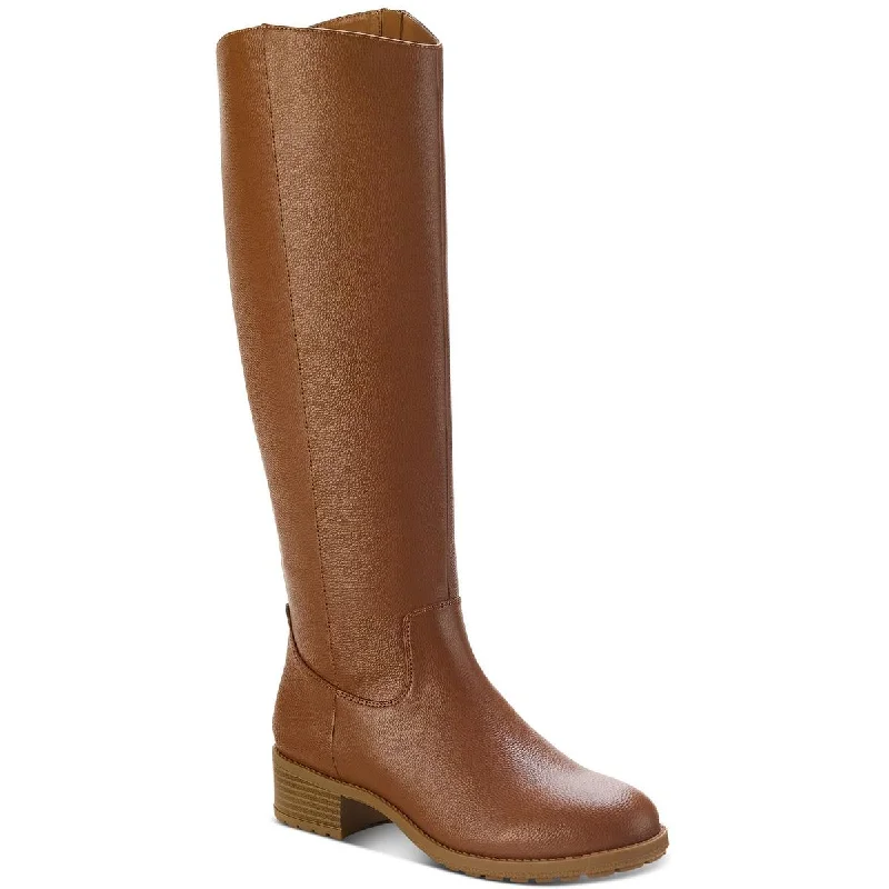 Style & Co. Womens Graciee Double Zipper Tall Knee-High Boots