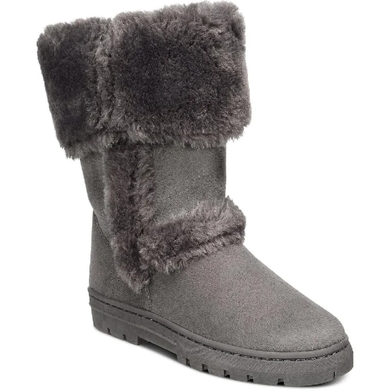 Style & Co. Womens Witty Faux Suede Cold Weather Winter & Snow Boots