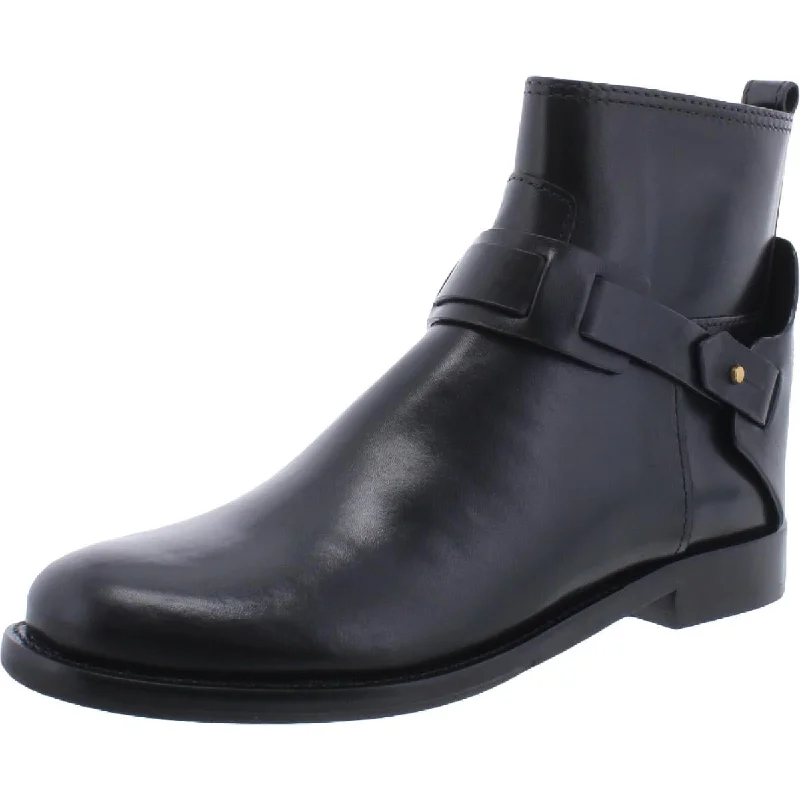 Tory Burch Womens Colton Leather Ankle Booties