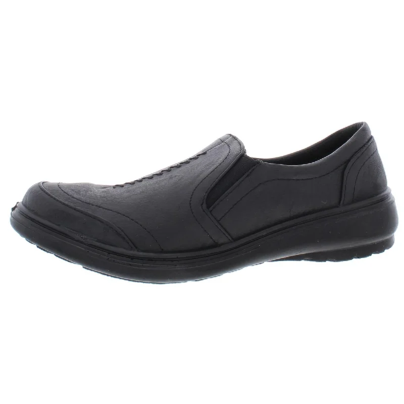 Ultimate Womens Faux Leather Slip On Casual Shoes