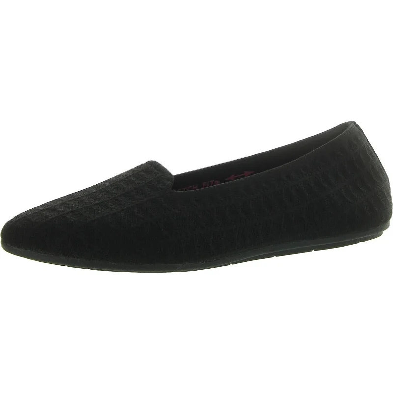 Womens Stretch Round toe Flat Shoes