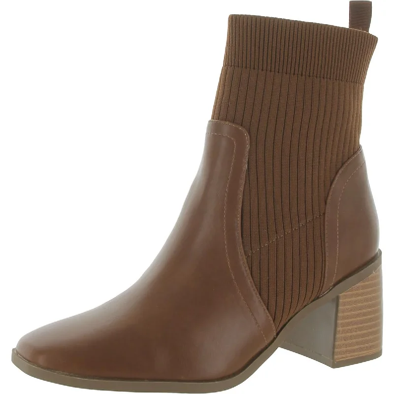 Stylish Deals Journee Collection Womens Faux Leather Slip-On Chelsea Boots