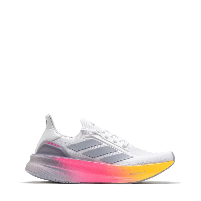 Adidas Women's Ultraboost 5X Sneaker in Ftw White/Glory Grey/Lucid Pink