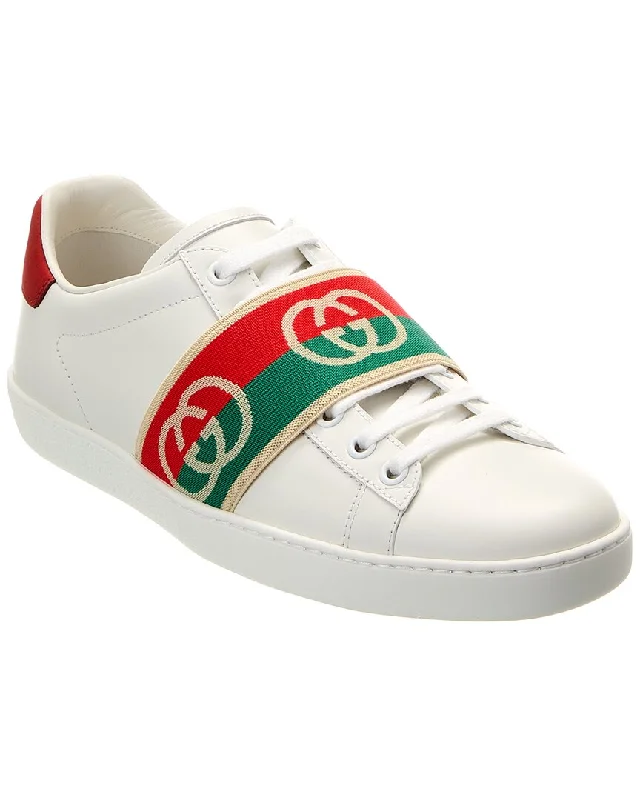 Gucci Interlocking G Leather Sneaker