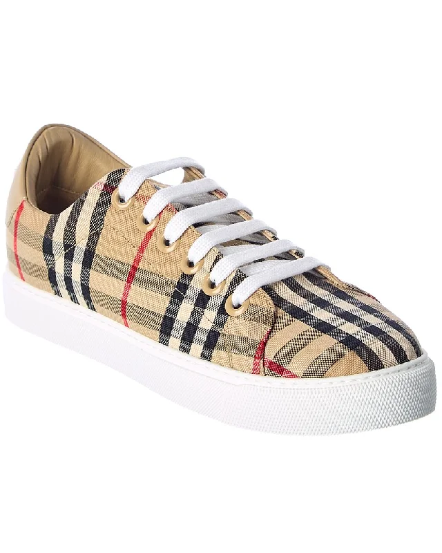 Burberry Vintage Check Canvas Sneaker