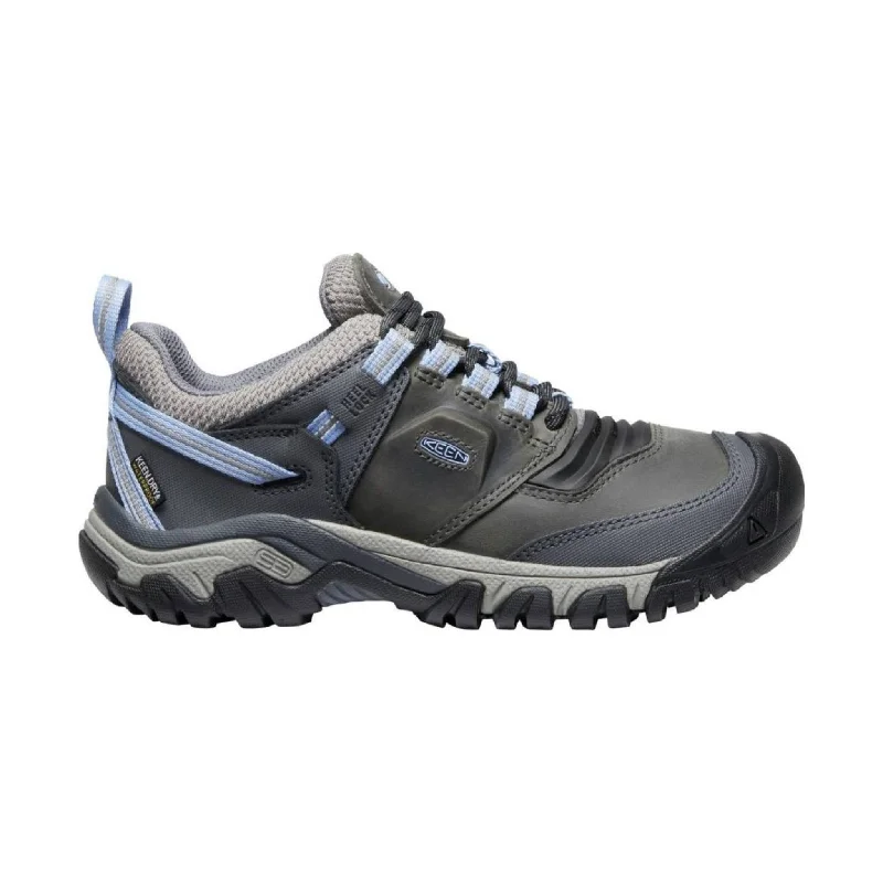 KEEN Women's Ridge Flex Waterproof - Steel Grey/Hydrangea