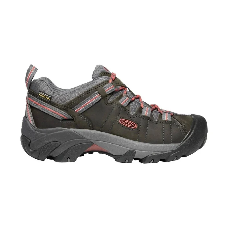 KEEN Women's Targhee II Waterproof - Magnet/Coral