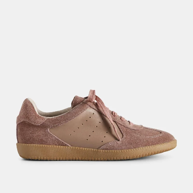 Li Lace Up Sneaker (Deep Blush)