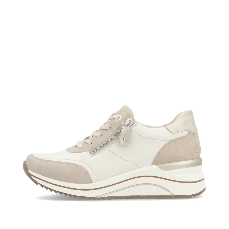 Remonte Women's Eleni 00 Wedge Sneaker in Ginger