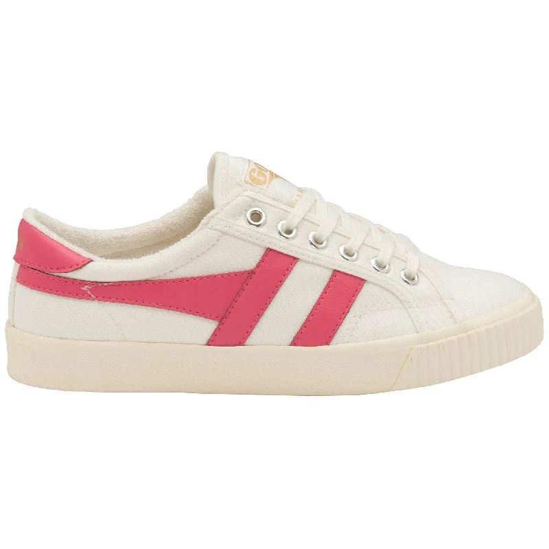 Tennis Mark Cox Trainer (Off White + Fluro Pink)